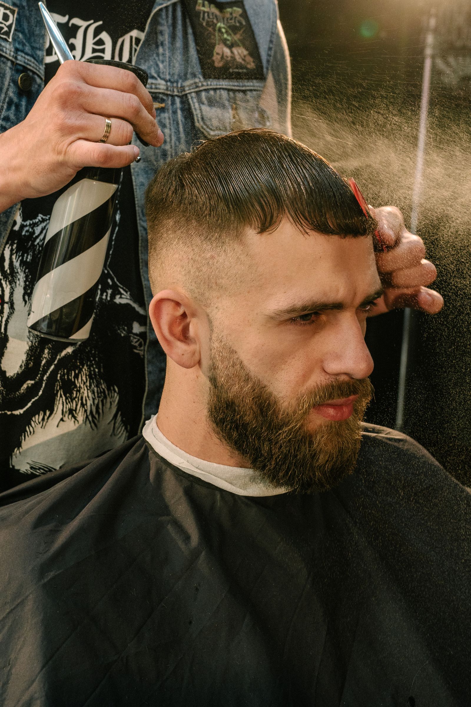 Fresh cut at Pinny's Barbershop